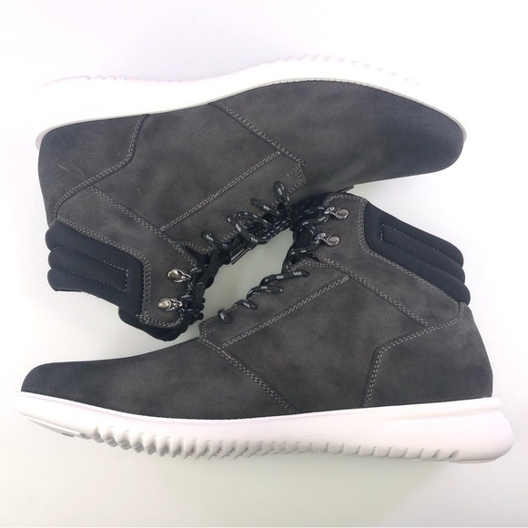 Unlisted by Kenneth Cole Nio Dark Gray Boots Size 8M - Picture 4 of 9